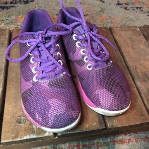 Purple camo NoBulls size 6.5.